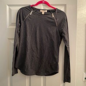 NWT Michael Kors Top with Zippers